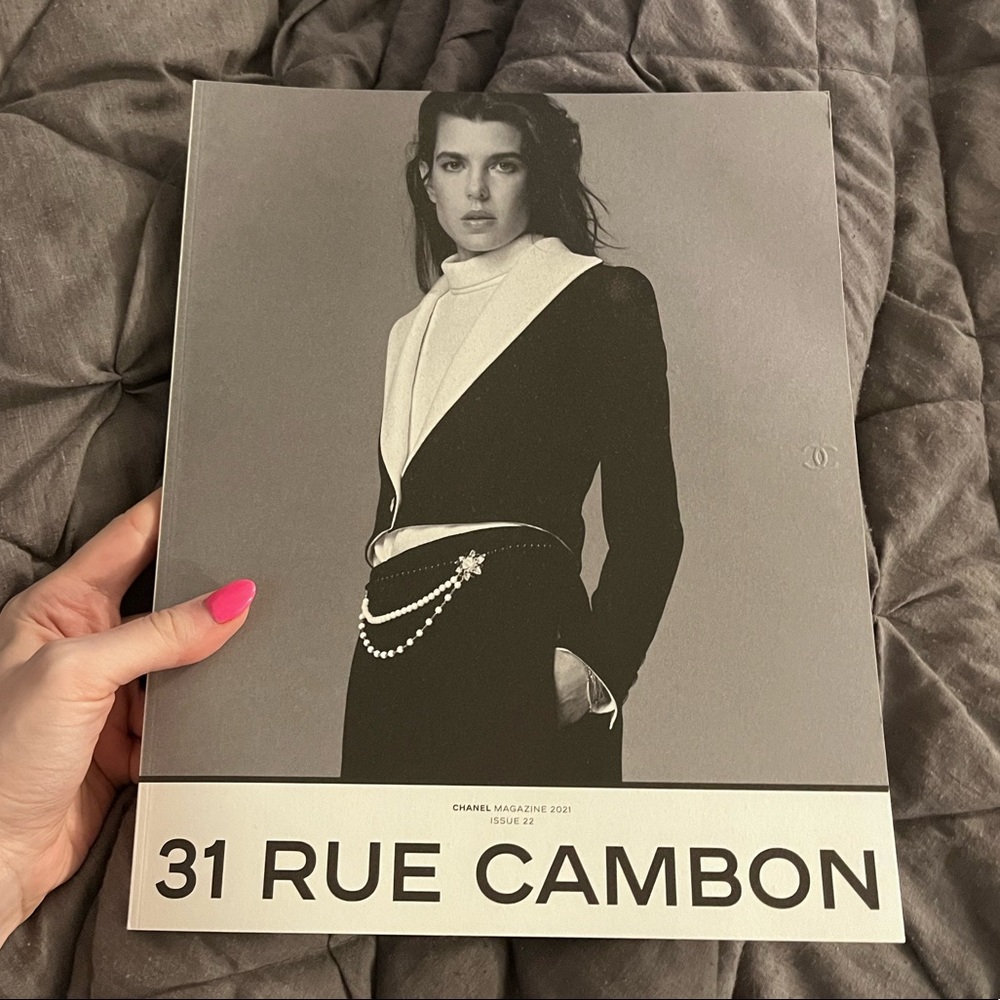2 Chanel magazines for clients only